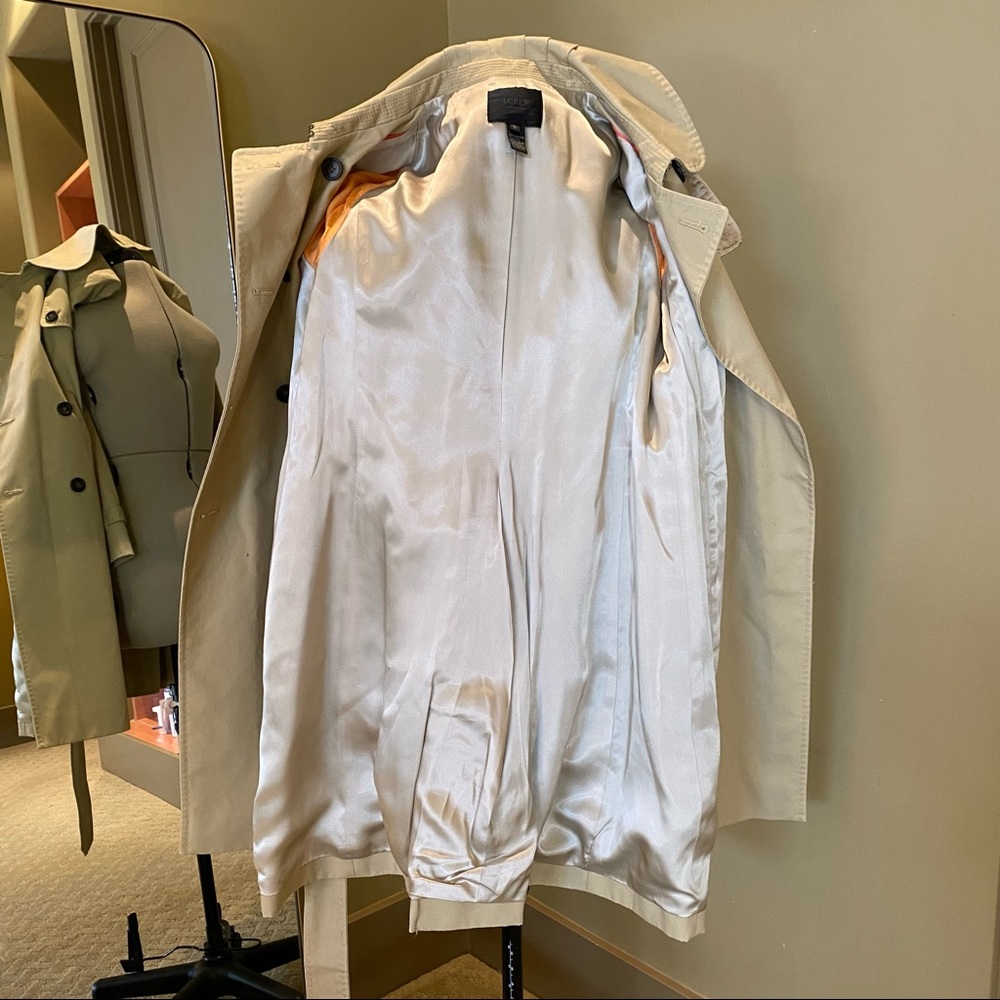 J. CREW city trench coat - Picture 8 of 10